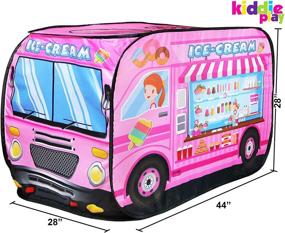 img 3 attached to 🍦 Cream Truck Tent for Kids