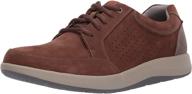 clarks men's shoda sneaker nubuck shoes - fashionable men's sneakers for style and comfort logo