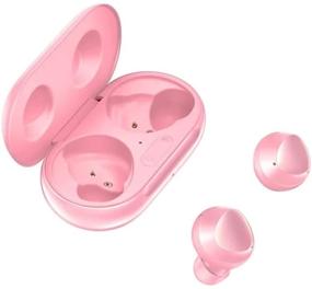 img 4 attached to 👂 Samsung Galaxy Buds+ Plus Pink SM-R175N True Wireless Earbuds - Wireless Charging Case Included (Korean Version)