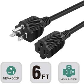 img 3 attached to 🔌 6ft 1.8m Extension Female Adapter - Improved SEO-friendly Product Title