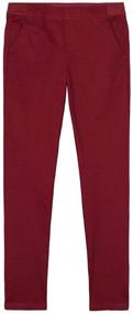 img 4 attached to 👖 French Toast Girls' Easy Fit Elastic Waist Pull-on Pant