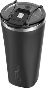 img 1 attached to 🍺 BrüMate Imperial Pint - 20oz Leak-Proof Travel Mug - Insulated Stainless Steel Tumbler - Shatterproof & Glittery - Ideal for Beer, Cocktails, Coffee & Tea