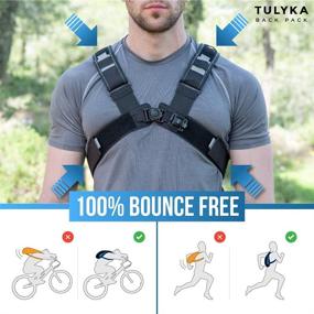 img 3 attached to 🎒 TULYKA Mojave Hydration Backpack 70 oz (2L) - Ultimate Lightweight Sports Pack for Biking, Running, Hiking, and More!