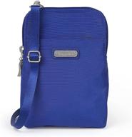 baggallini take bryant crossbody - black handbag & wallet for women, crossbody bags logo