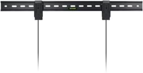 img 1 attached to 📺 ARCTIC TV Basic L - Ultra Slim Fixed Wall Mount Bracket for 42-80 inch LED, LCD, Plasma TV, Monitor Arm up to 45 kg (99 lbs) weight capacity, secure hold - Black