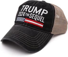 img 1 attached to 🧢 Donald Trump MAGA Adjustable Baseball Cap - Trump 2024 Hat, I Voted for Trump