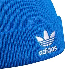 img 2 attached to Девочки Adidas Originals Trefoil Beanie: стильный мужской аксессуар для холодной погоды