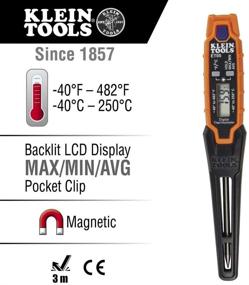 img 3 attached to Digital Thermometer Klein Tools ET05