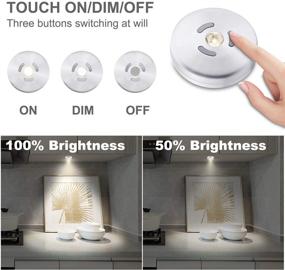 img 3 attached to HONWELL Wireless Spotlight Aluminium Brightness