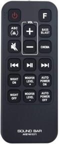 img 4 attached to 🔊 AKB74815371 LG Wireless Sound Bar Remote Control - Compatible with SJ3, SJ4, SPJ4B-W, SK4D, SL3D, SPH4B-W Soundbar Systems