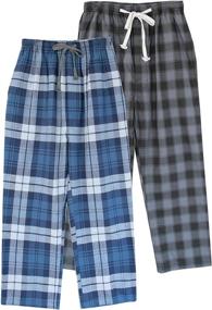 img 4 attached to Young Cotton Lounge Sleepwear Bottoms Boys' Clothing - Sleepwear & Robes