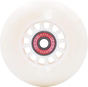 img 1 attached to 🛼 Rollerex Lollipop Boardwalk Inline Skate Wheels - 8-Pack with Bearings, Spacers, and Washers - Multiple Size Options