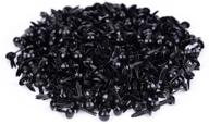 🔩 500pcs black round metal brads for scrapbooking crafts - scrapbook rivets embellishment 9x5mm logo