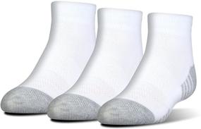 img 3 attached to 🧦 Under Armour Youth Heatgear Tech Low Cut Socks, 3-Pairs: Superior Comfort for Active Kids