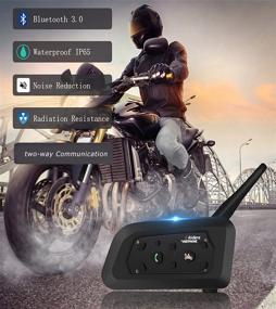 EJEAS V6 Pro 2 Pack Bluetooth Motorcycle Intercom Helmet Headset