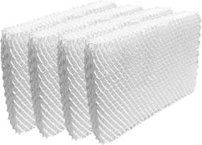 img 2 attached to 🌪️ High-quality Replacement Wick Filters for Vornado Evaporative Humidifiers - Flintar MD1-0034 (4-Pack)