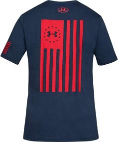 img 1 attached to Under Armour Freedom T Shirt Blackout Sports & Fitness for Team Sports