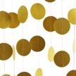 glitter garland hanging birthday decorations logo