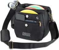 🥏 qogir lightweight disc golf bag: durable frisbee golf bag with 8+ disc capacity - perfect for disc golf newbies! logo