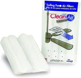 img 4 attached to 🌬️ Revitalize Your Space with BioStrike Ceiling Fan Air Filter (6 Packs): Enhance Air Quality Effortlessly!