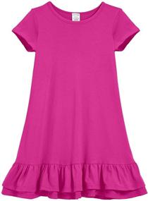 img 1 attached to 👗 Girls' Clothing and Dresses: City Threads Little Cotton Jersey