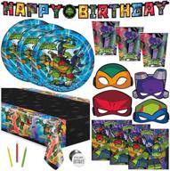 teenage mutant turtles birthday supplies logo