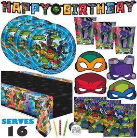 img 3 attached to Teenage Mutant Turtles Birthday Supplies