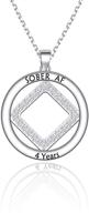 kuiyai necklace sobriety anniversary jewelry logo