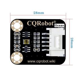 img 3 attached to CQRobot Ocean: TSL25911FN Ambient Light Sensor for Raspberry Pi, Arduino, and STM32. Wide 0-88000Lux Detection Range, 600M:1 for Industries, Mobile Phones, Computers, Lighting, GPS, and More.