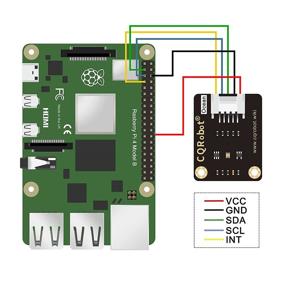 img 1 attached to CQRobot Ocean: TSL25911FN Ambient Light Sensor for Raspberry Pi, Arduino, and STM32. Wide 0-88000Lux Detection Range, 600M:1 for Industries, Mobile Phones, Computers, Lighting, GPS, and More.