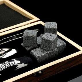 img 1 attached to 🥃 Premium Whiskey Stones Gift Set for Unforgettable Anniversaries: Food Service Equipment & Supplies