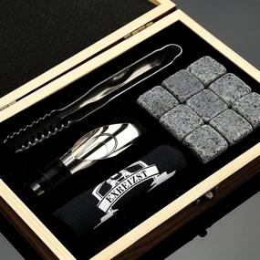 img 3 attached to 🥃 Premium Whiskey Stones Gift Set for Unforgettable Anniversaries: Food Service Equipment & Supplies