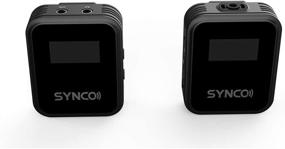 img 3 attached to 🎤 SYNCO G2(A1) Wireless Lavalier Microphone System: 230ft Range, One-Button Muting, DSLR/Smartphone/Tablet Compatibility