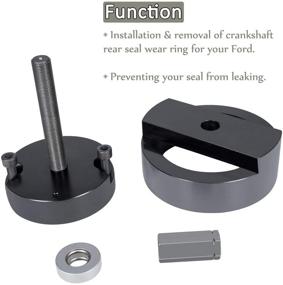 img 3 attached to 🔧 E-Cowlboy 303-770 Rear Main Seal Installer Tool: Optimized for Ford 4.5L, 6.0L, and 6.4L Powerstroke Engines, Rear Seal & Wear Ring Installation Solution