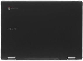 img 4 attached to 🔒 mCover Hard Shell Case for 2019 11.6" Acer Chromebook C721/Spin R721 (Black) - NOT Compatible with Older Acer 11 Models