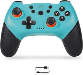 img 4 attached to 🎮 Sefitopher Wireless Controller - Nintendo Switch, PC Compatible, Pro Gamepad - Gyro Axis, Turbo, Dual Vibration Support
