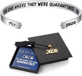 img 3 attached to 🎓 M MOOHAM Graduation Gifts 2020 for Him/Her - Funny Inspirational Bracelet, High School/College Graduation Senior Gifts, Class of 2020