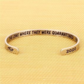 img 1 attached to 🎓 M MOOHAM Graduation Gifts 2020 for Him/Her - Funny Inspirational Bracelet, High School/College Graduation Senior Gifts, Class of 2020