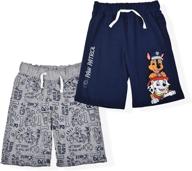 👕 superhero printed boys' clothing sets - nickelodeon patrol shorts logo