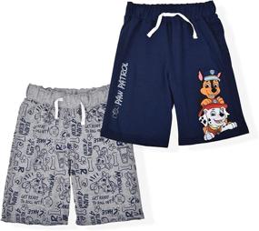 img 3 attached to 👕 Superhero Printed Boys' Clothing Sets - Nickelodeon Patrol Shorts