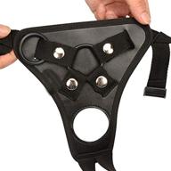 black adjustable wearable lingerie harness women's accessories logo