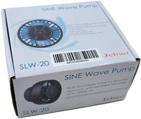 img 3 attached to 🌊 High-Performance Jebao SLW Wave Maker Flow Pump with Controller for Marine Reef Aquarium (SLW-20, 2641 GPH) - Enhanced SEO