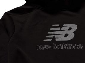 img 2 attached to Футболка с капюшоном New Balance с графическим принтом, вдохновленная карнавалом, для стильной девичьей одежды