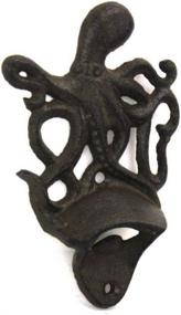 img 1 attached to Hampton Nautical K 9116 Cast Iron Mounted Octopus