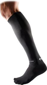 img 2 attached to 🧦 McDavid Compression Socks Calf Shin (1 Pair) - Ultimate Pain Relief & Support for Shin Splints, Achilles Tendon Stability - Ideal for Running, Football, Basketball