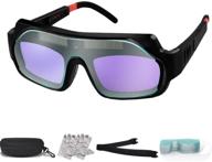 👓 welding glasses true color view - professional eye protection pc glasses logo