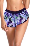 axesea drawstring swimwear boardshorts: stretchy women's clothing, swimsuits & cover ups for ultimate comfort and style logo