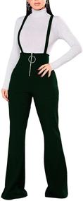 img 4 attached to 👗 Remelon Sleeveless Suspender Jumpsuits: Trendy & Stylish Women's Clothing