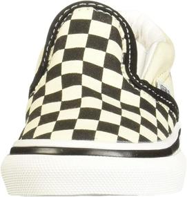 img 3 attached to Vans Classic Slip-On Preschool Checkerboard Boys' Loafer Shoes