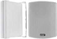 🔊 enhance your outdoor audio experience with earthquake sound aws-502w all-weather indoor/outdoor speakers in matte white (pair) logo